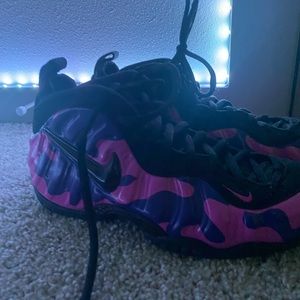 purple camo foamposites